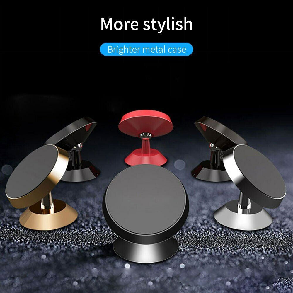 360 Magnetic Car One Touch Cell Phone Dash Mount Stand Phone Holder - Phone Hold